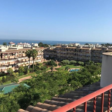 Precioso Atico En Complejo Residencial Con Piscina Apartman Sant Carlos de la Ràpita Kültér fotó