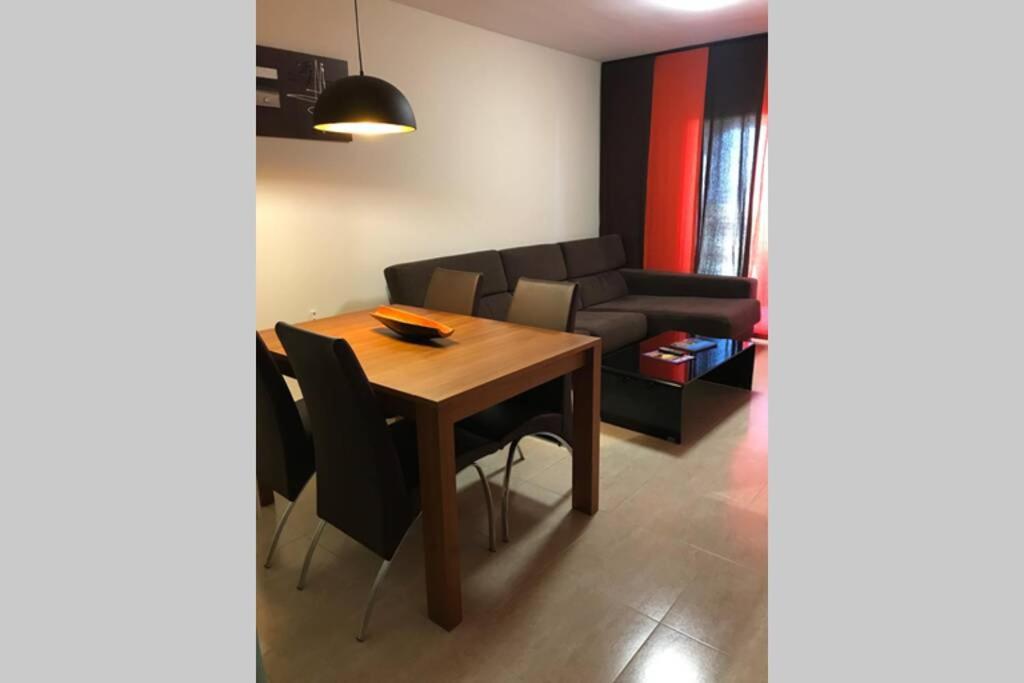 Precioso Atico En Complejo Residencial Con Piscina Apartman Sant Carlos de la Ràpita Kültér fotó