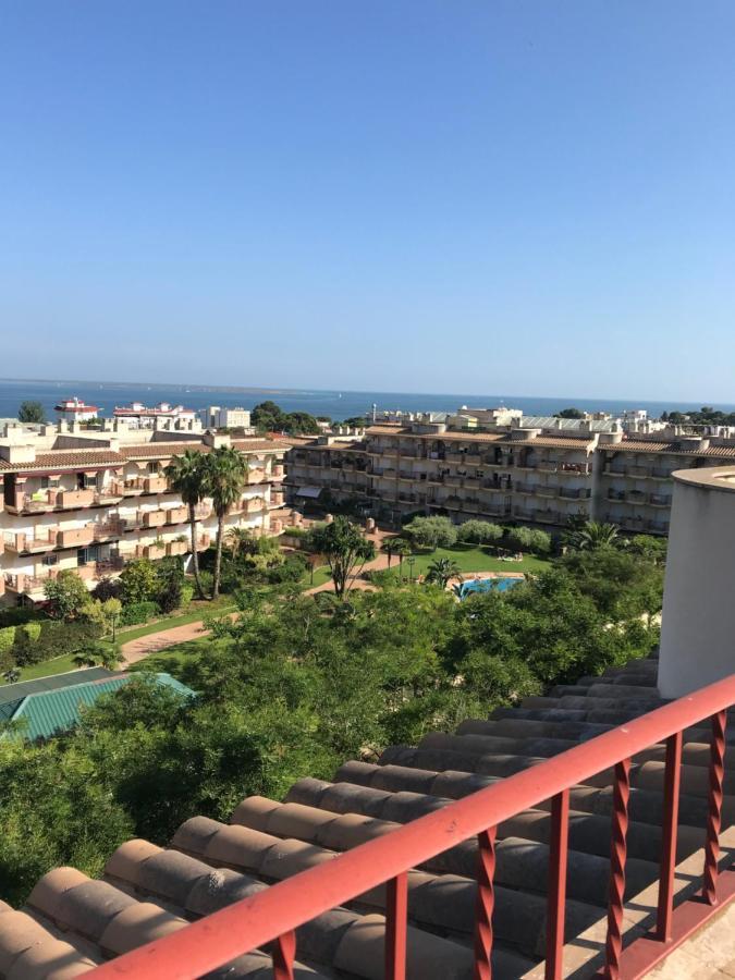 Precioso Atico En Complejo Residencial Con Piscina Apartman Sant Carlos de la Ràpita Kültér fotó