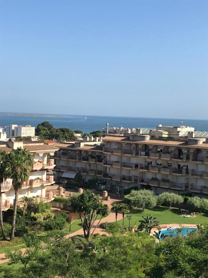 Precioso Atico En Complejo Residencial Con Piscina Apartman Sant Carlos de la Ràpita Kültér fotó
