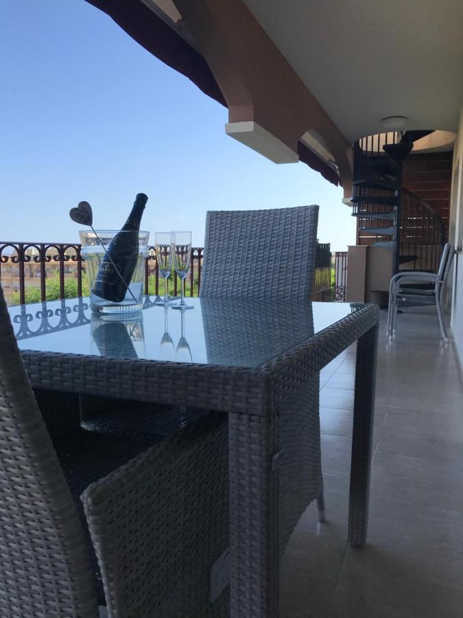Precioso Atico En Complejo Residencial Con Piscina Apartman Sant Carlos de la Ràpita Kültér fotó