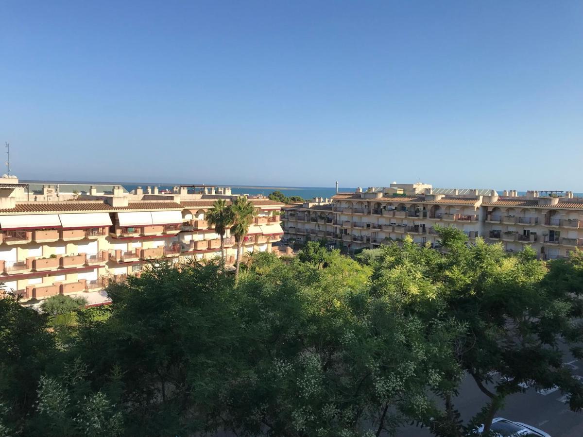 Precioso Atico En Complejo Residencial Con Piscina Apartman Sant Carlos de la Ràpita Kültér fotó